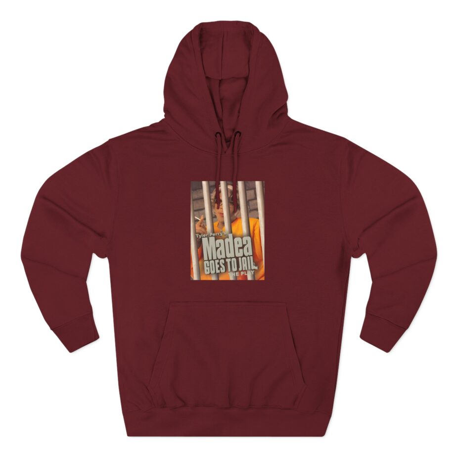 Tyler Perry’s Madea Goes to Jail Movie PromoThree-Panel Fleece Hoodie