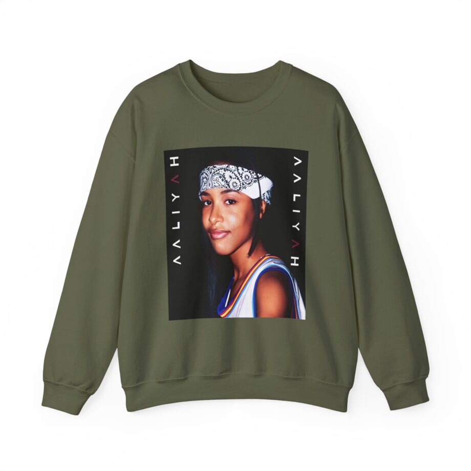 Aaliyah Unisex Heavy Blend™ Crewneck Sweatshirt