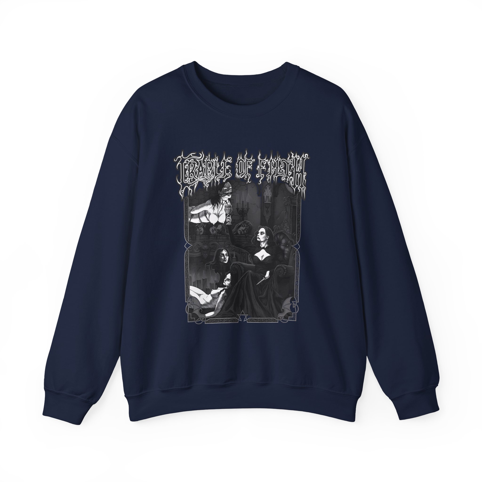 Cradle of Filth Lizzy Unisex Heavy Blendâ„¢ Crewneck Sweatshirt
