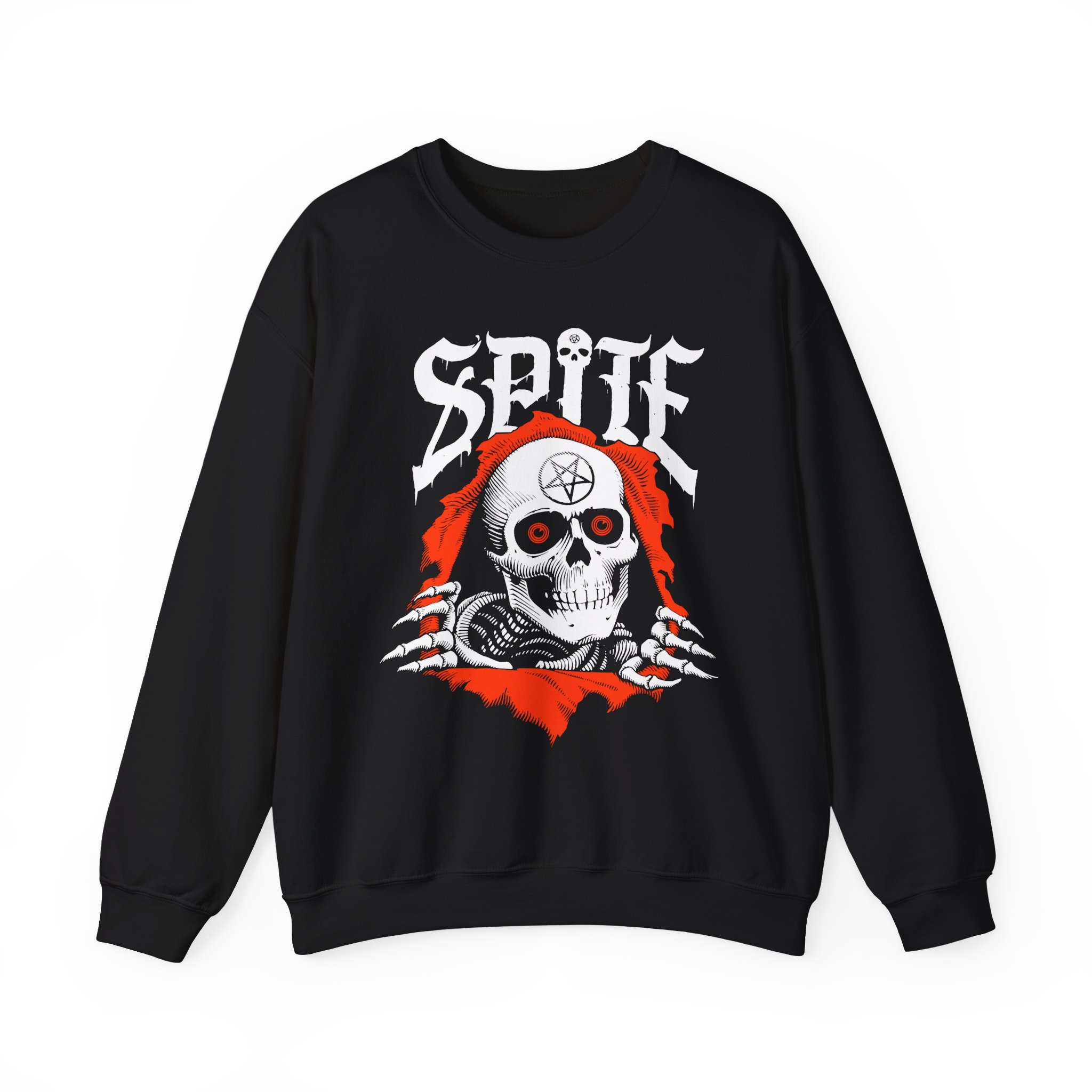 Spite Skeleton Unisex Heavy Blendâ„¢ Crewneck Sweatshirt