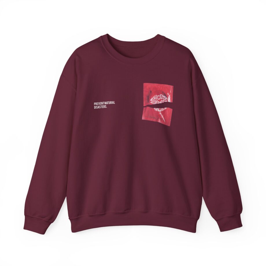 Chicos Toxicos Prevent Natural Disasters Unisex Heavy Blend™ Crewneck Sweatshirt