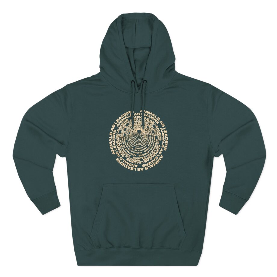 Animals as Leaders Tunnel on Three-Panel Fleece Hoodie