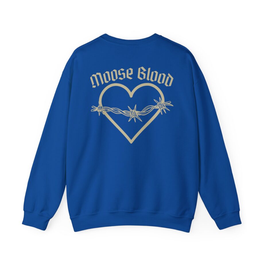 Moose Blood Barbed Wire Heart Unisex Heavy Blend™ Crewneck Sweatshirt