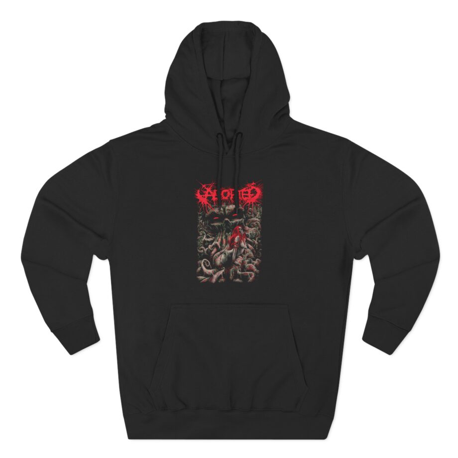 Aborted Godmachine V2 Three-Panel Fleece Hoodie