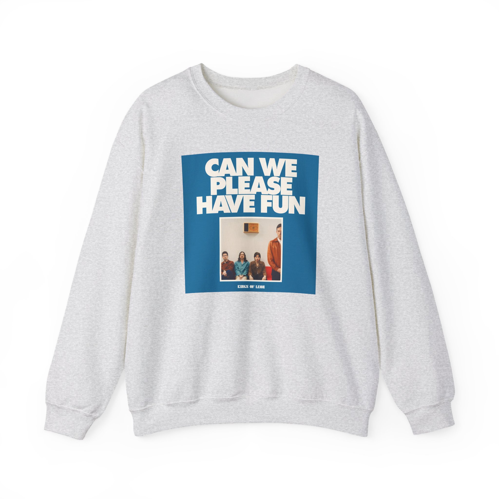 Kings of Leon Can We Please Have Fun Unisex Heavy Blendâ„¢ Crewneck Sweatshirt