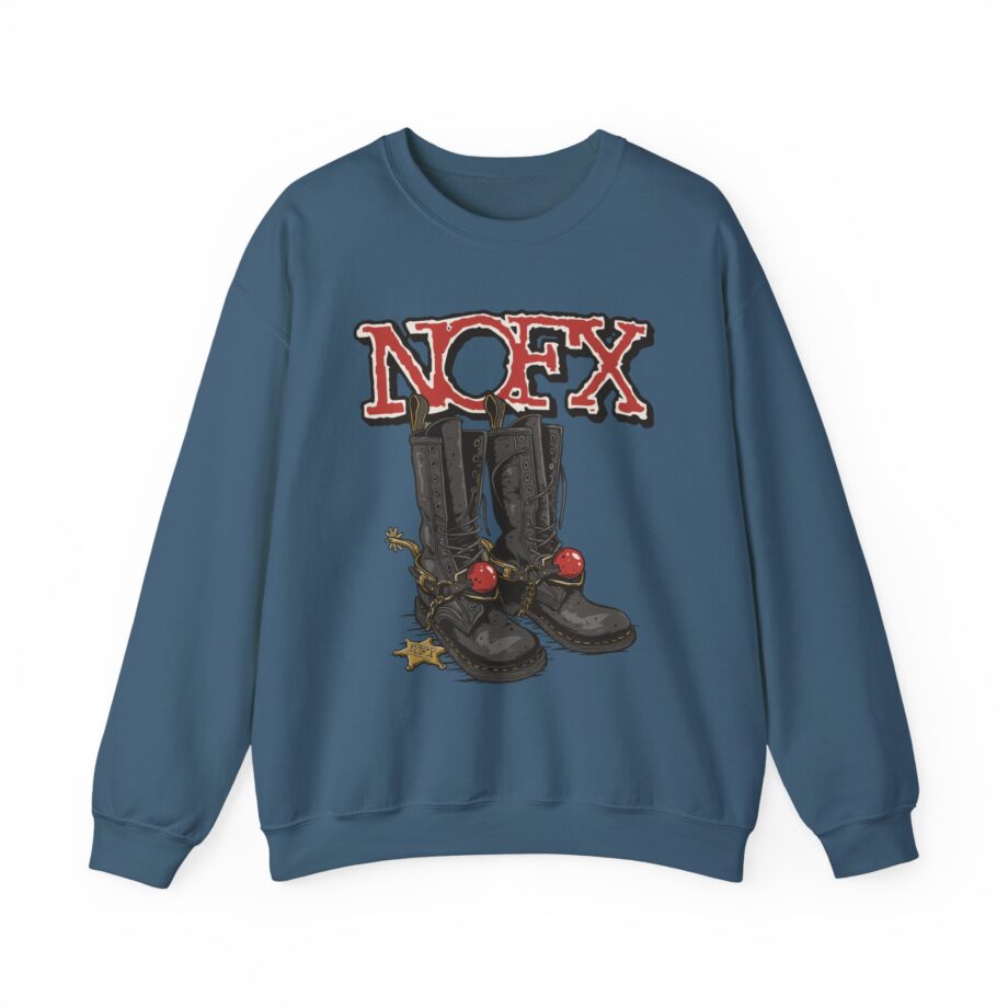 Nofx Boots Unisex Heavy Blend™ Crewneck Sweatshirt
