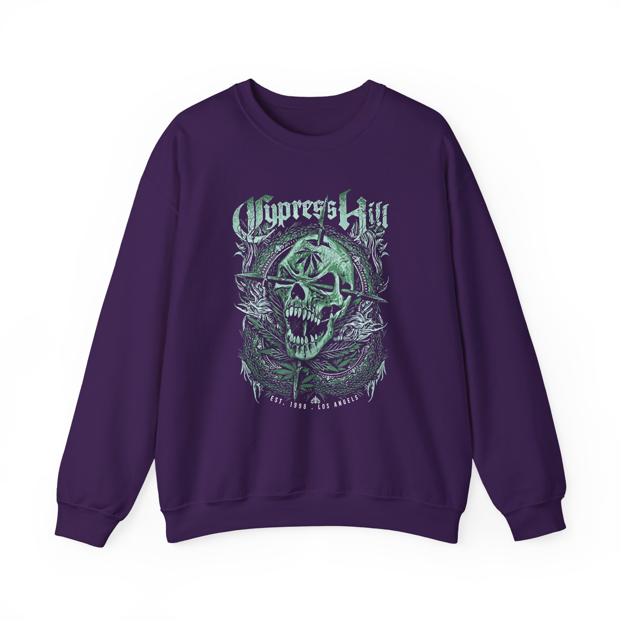 Cypress Hill EST 1988 Skull Unisex Heavy Blendâ„¢ Crewneck Sweatshirt