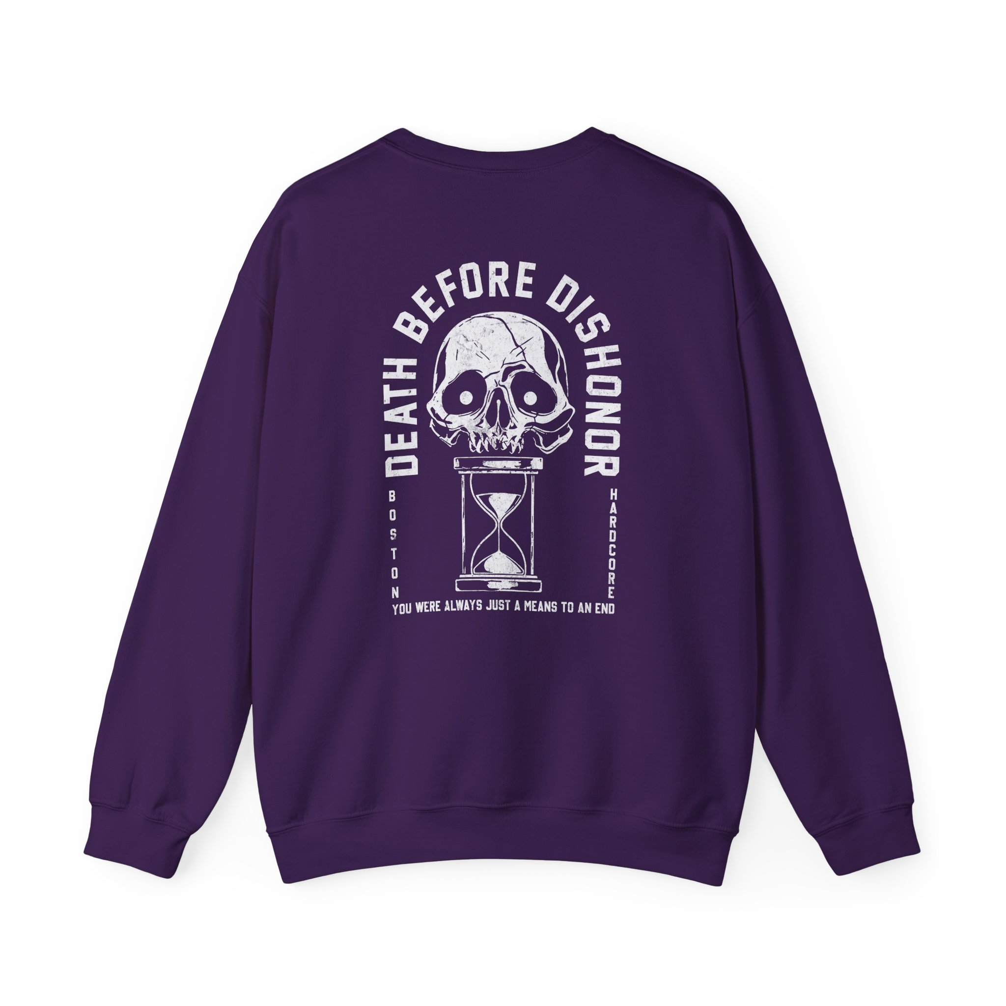 Death Before Dishonor Hourglass Unisex Heavy Blendâ„¢ Crewneck Sweatshirt