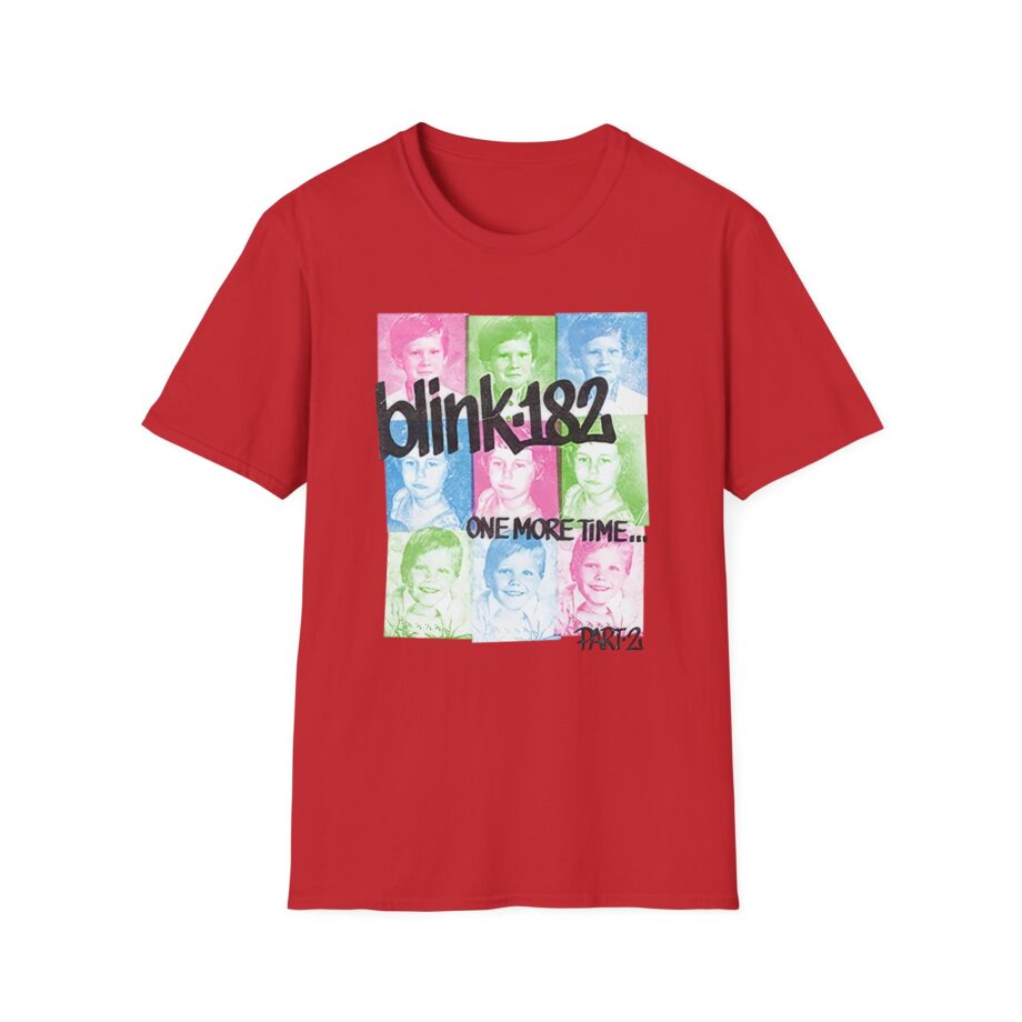 Blink 182 Can't Go Back Unisex Softstyle T-Shirt