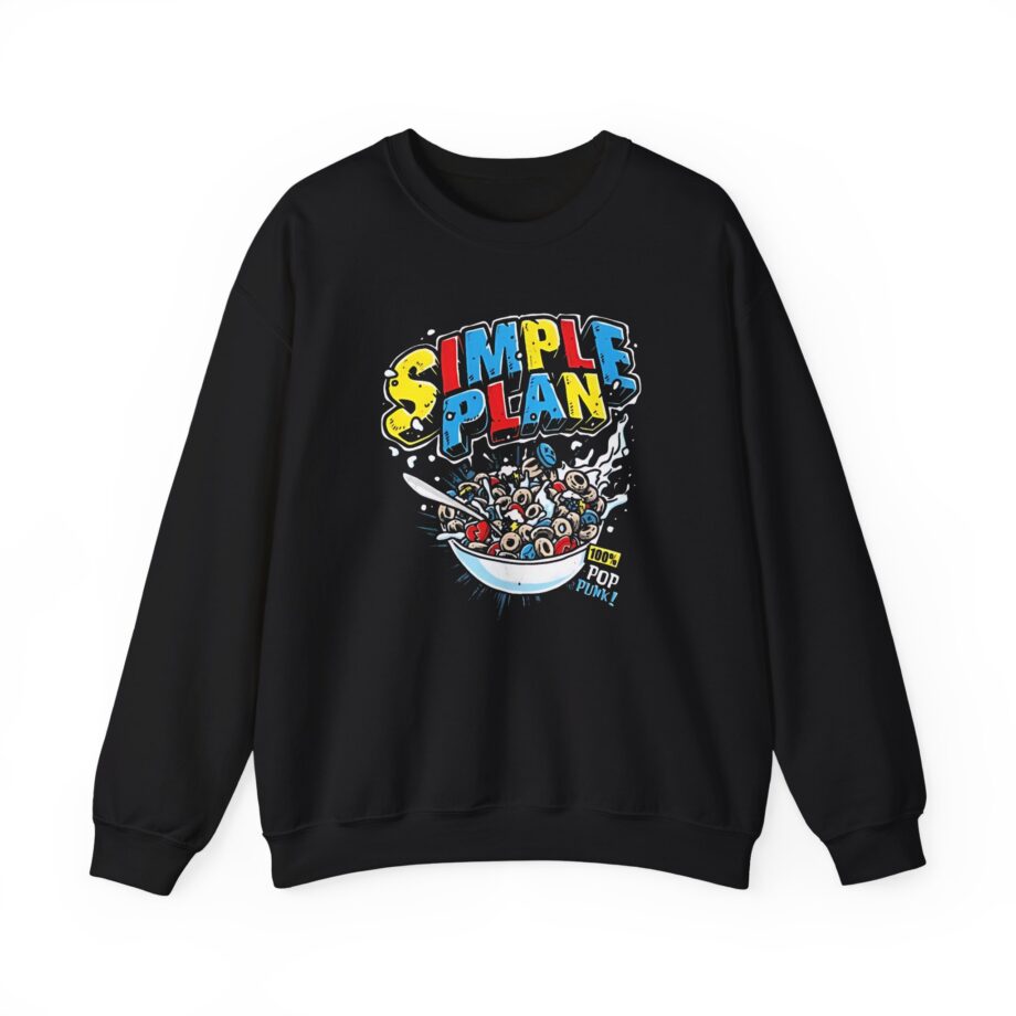 Simple Plan Cereal Unisex Heavy Blend™ Crewneck Sweatshirt