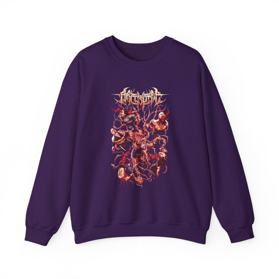 Archspire Bleed The Future Creature Unisex Heavy Blend™ Crewneck Sweatshirt