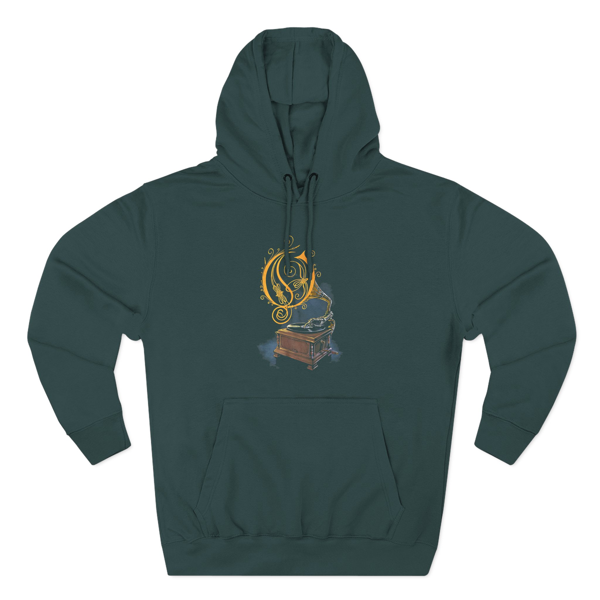 Opeth Gramophone Three-Panel Fleece Hoodie