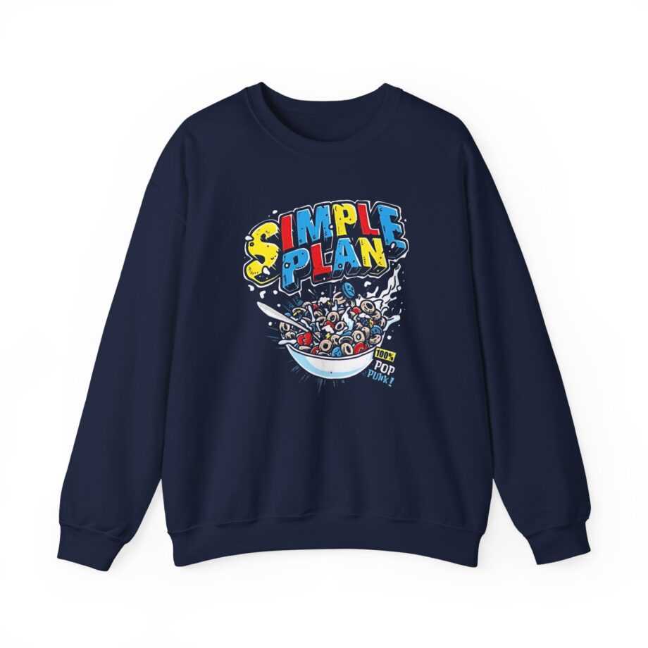 Simple Plan Cereal Unisex Heavy Blend™ Crewneck Sweatshirt