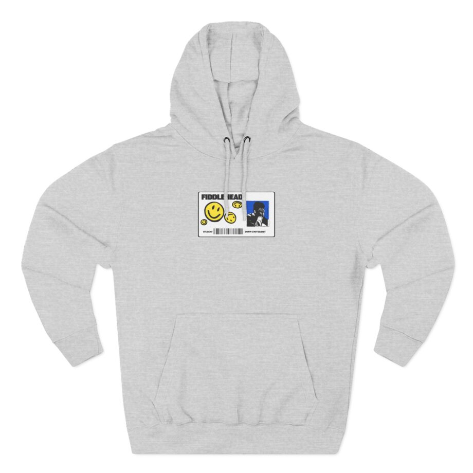 Fiddlehead Id Card Three-Panel Fleece Hoodie