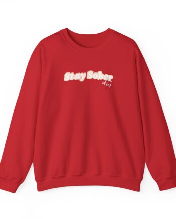 D'Aydrian Harding Stay Sober Idiot Unisex Heavy Blend™ Crewneck Sweatshirt