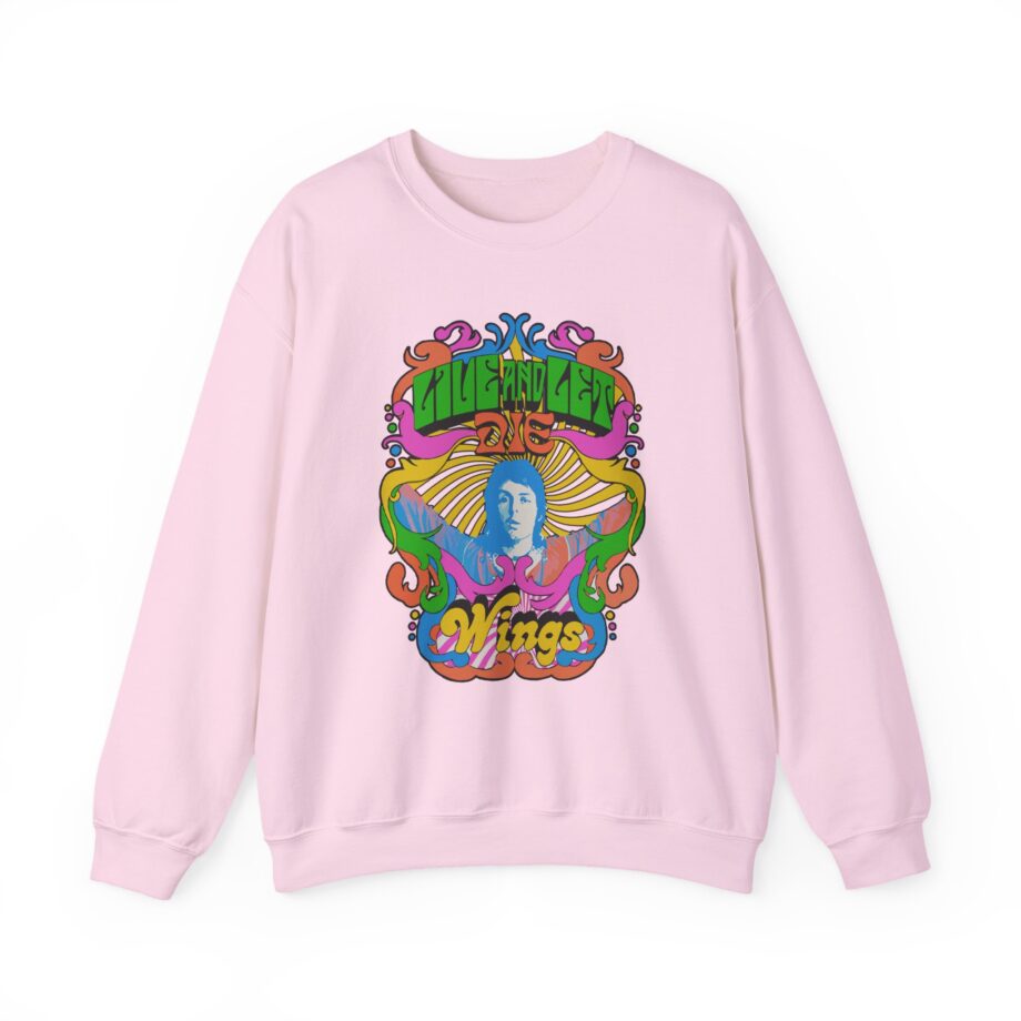 Wings Live And Let Die Unisex Heavy Blend™ Crewneck Sweatshirt
