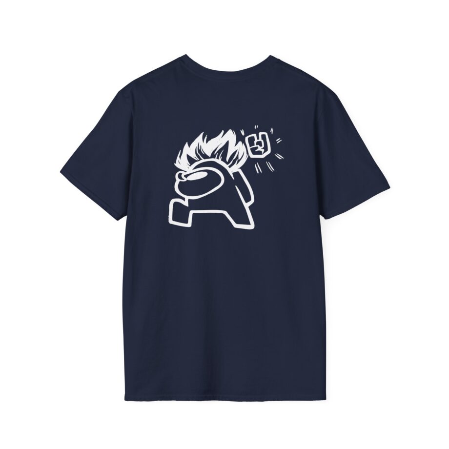 Among Us Metal Red Unisex Softstyle T-Shirt