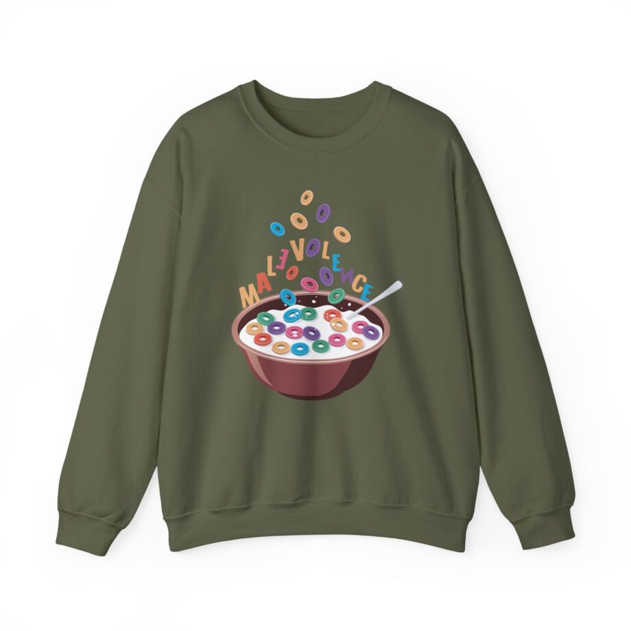 Malevolence Malev O's Unisex Heavy Blend Crewneck Sweatshirt