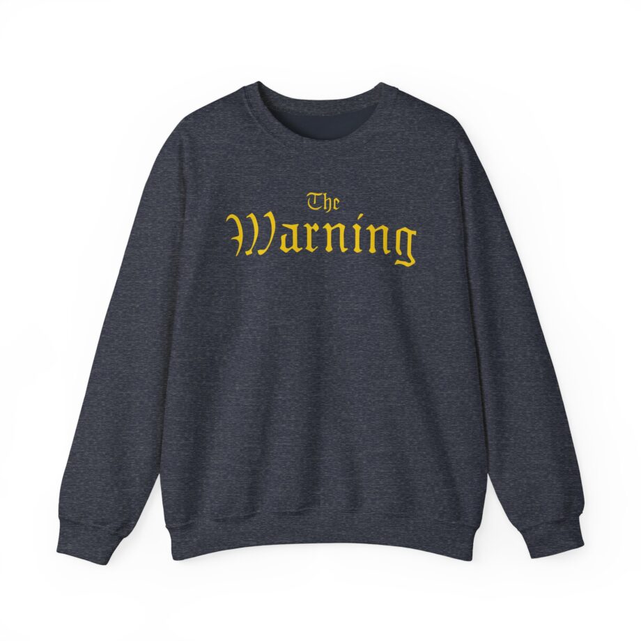 The Warning Gold TW Logo Unisex Heavy Blend™ Crewneck Sweatshirt