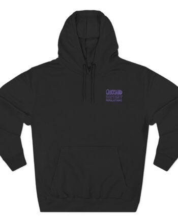 Quicksand Distant Populations Three-Panel Fleece Hoodie