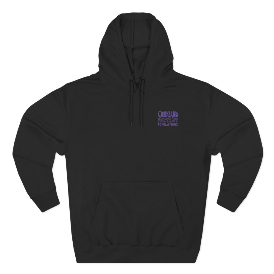 Quicksand Distant Populations Three-Panel Fleece Hoodie