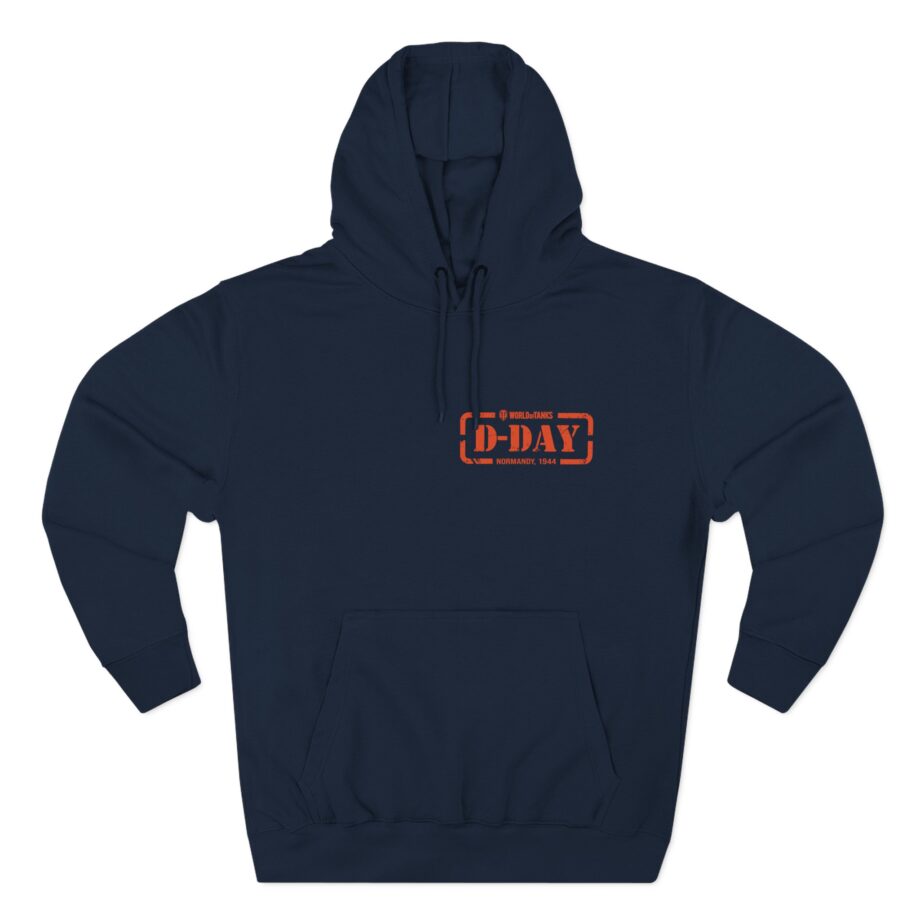 World of Tank Wot D-day Top Secret Three-Panel Fleece Hoodie