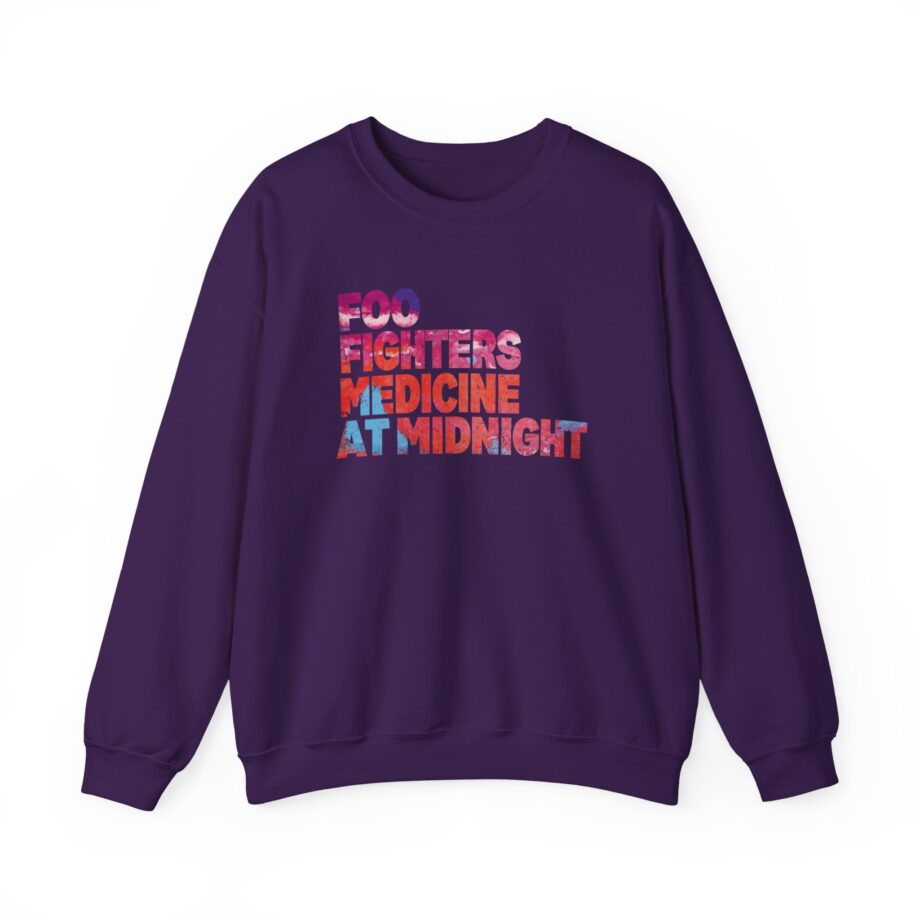 Foo Fighters Stacked Album Unisex Heavy Blend™ Crewneck Sweatshirt