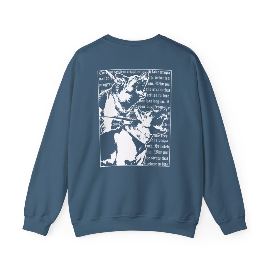 Jesus Piece Oppressor Unisex Heavy Blend™ Crewneck Sweatshirt