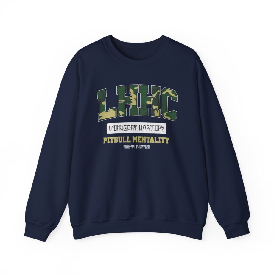 Lionheart "Pitbull Camo" Unisex Heavy Blend™ Crewneck Sweatshirt