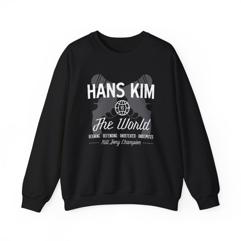 Kill Tony Hans Kim vs. The World Unisex Heavy Blend™ Crewneck Sweatshirt