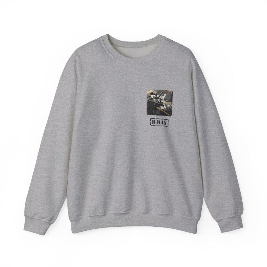 World of Tank Wot D-day Fury Storm Unisex Heavy Blend™ Crewneck Sweatshirt