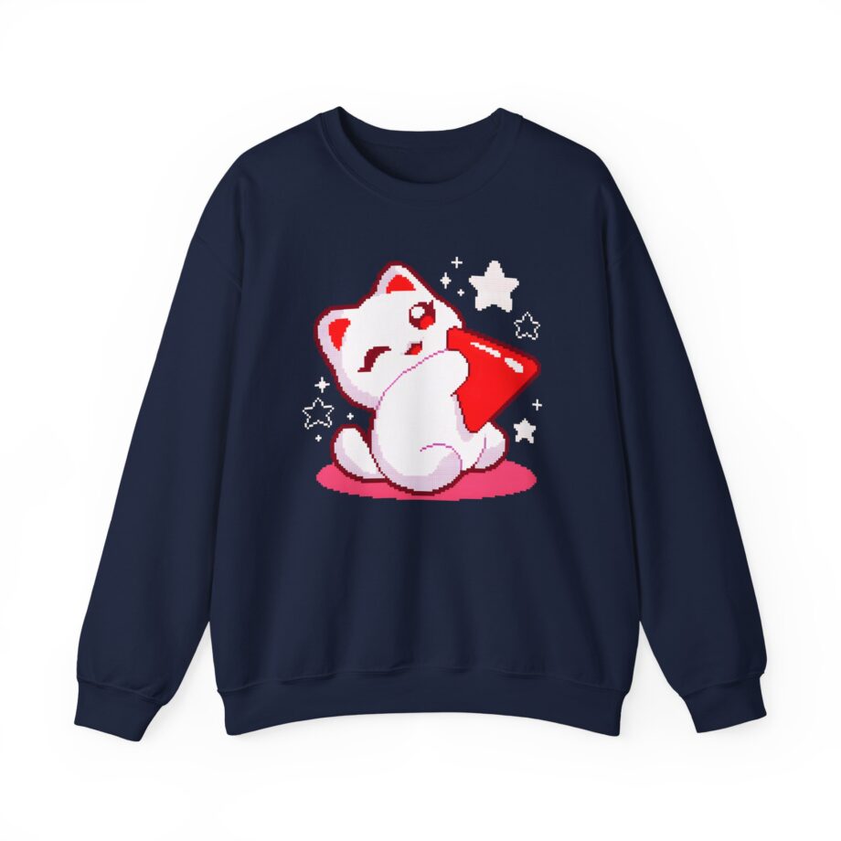 Aphmau Creator Cat Unisex Heavy Blend™ Crewneck Sweatshirt