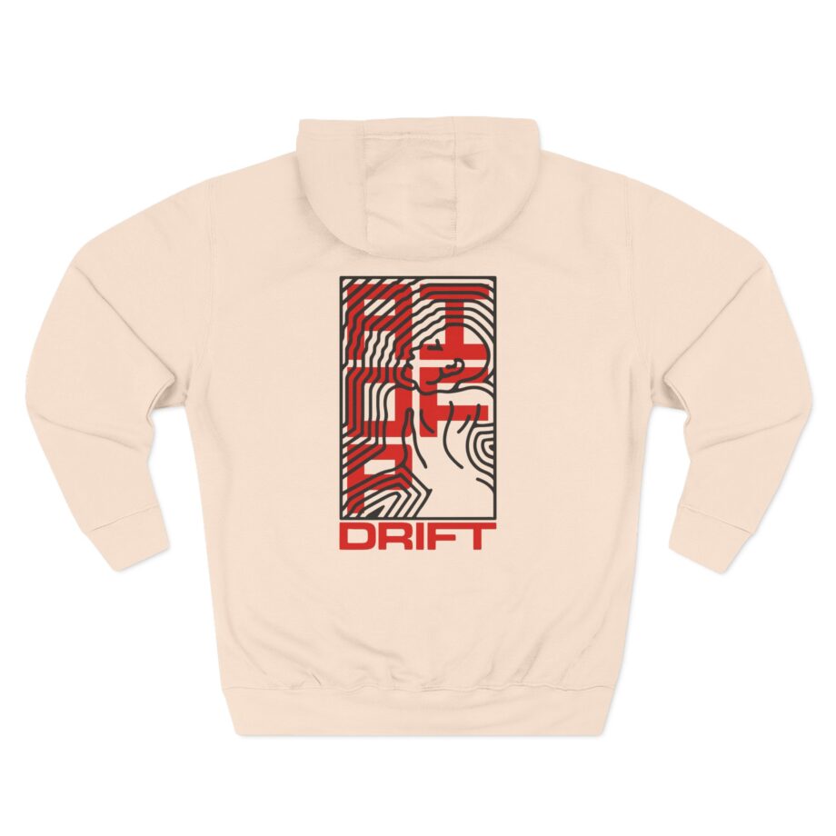 Bicep DRIFT Three-Panel Fleece Hoodie