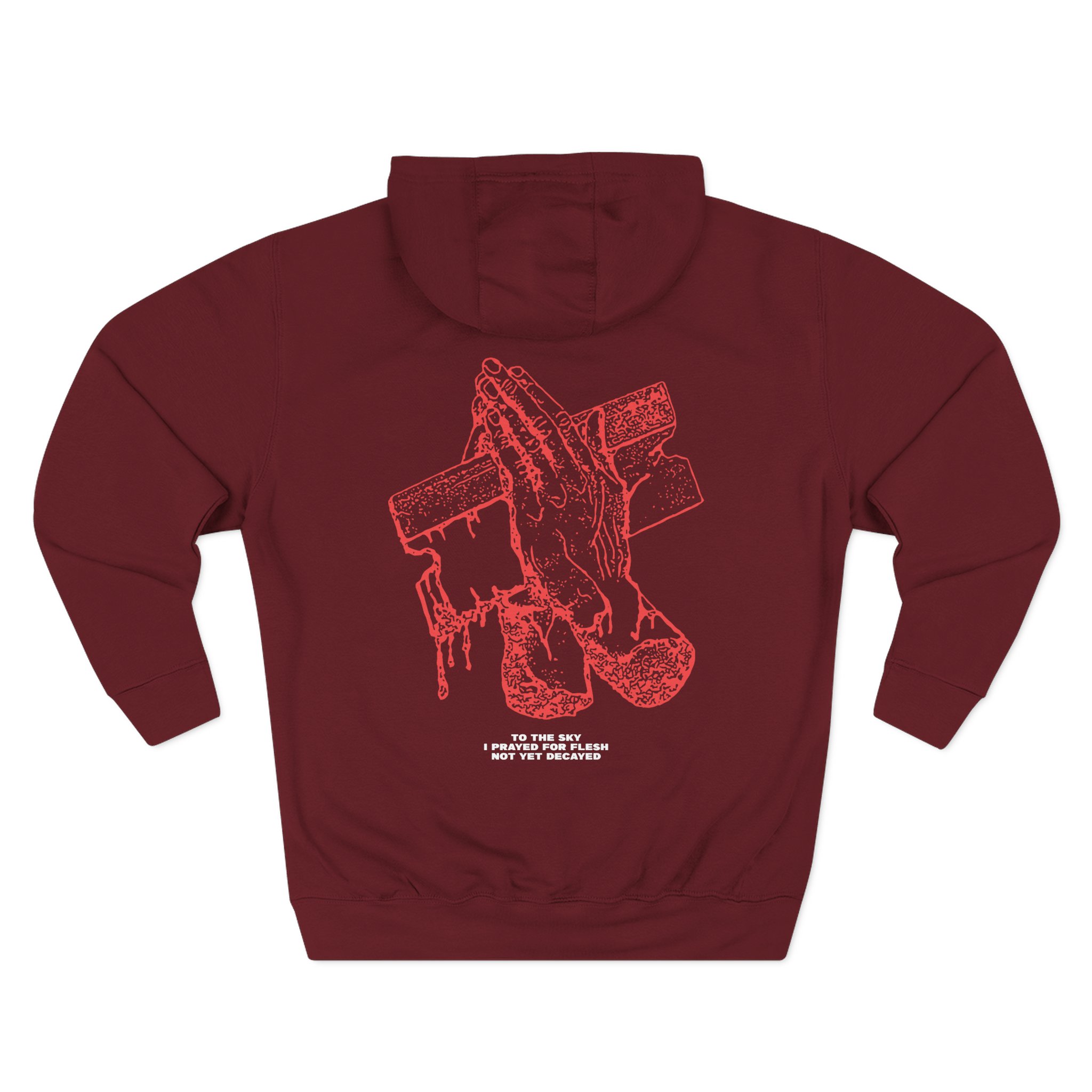 Counterparts Three-Panel Fleece Hoodie