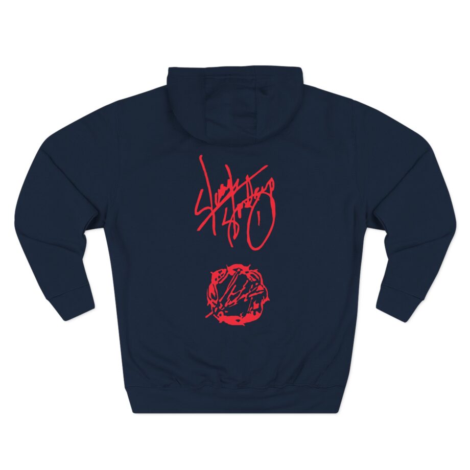 Murderdolls Joey Jordison Crown of Thorns Three-Panel Fleece Hoodie