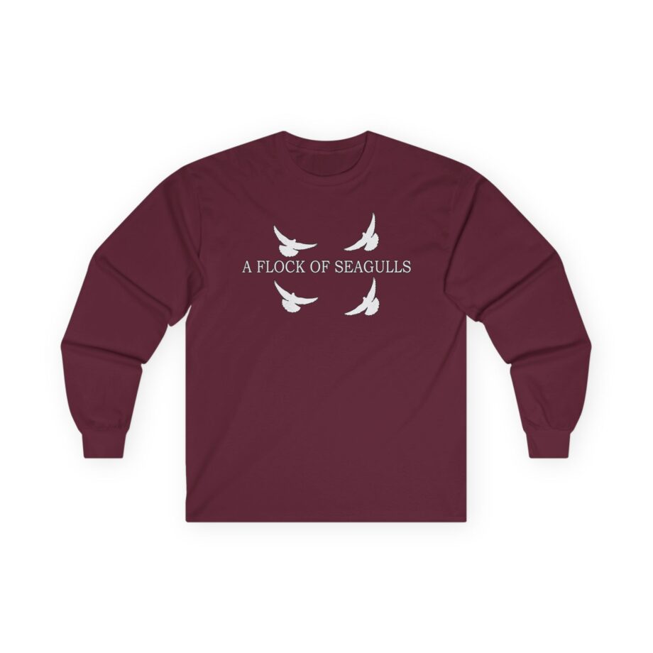 A Flock of Seagulls “Seagulls” Unisex Ultra Cotton Long Sleeve Tee
