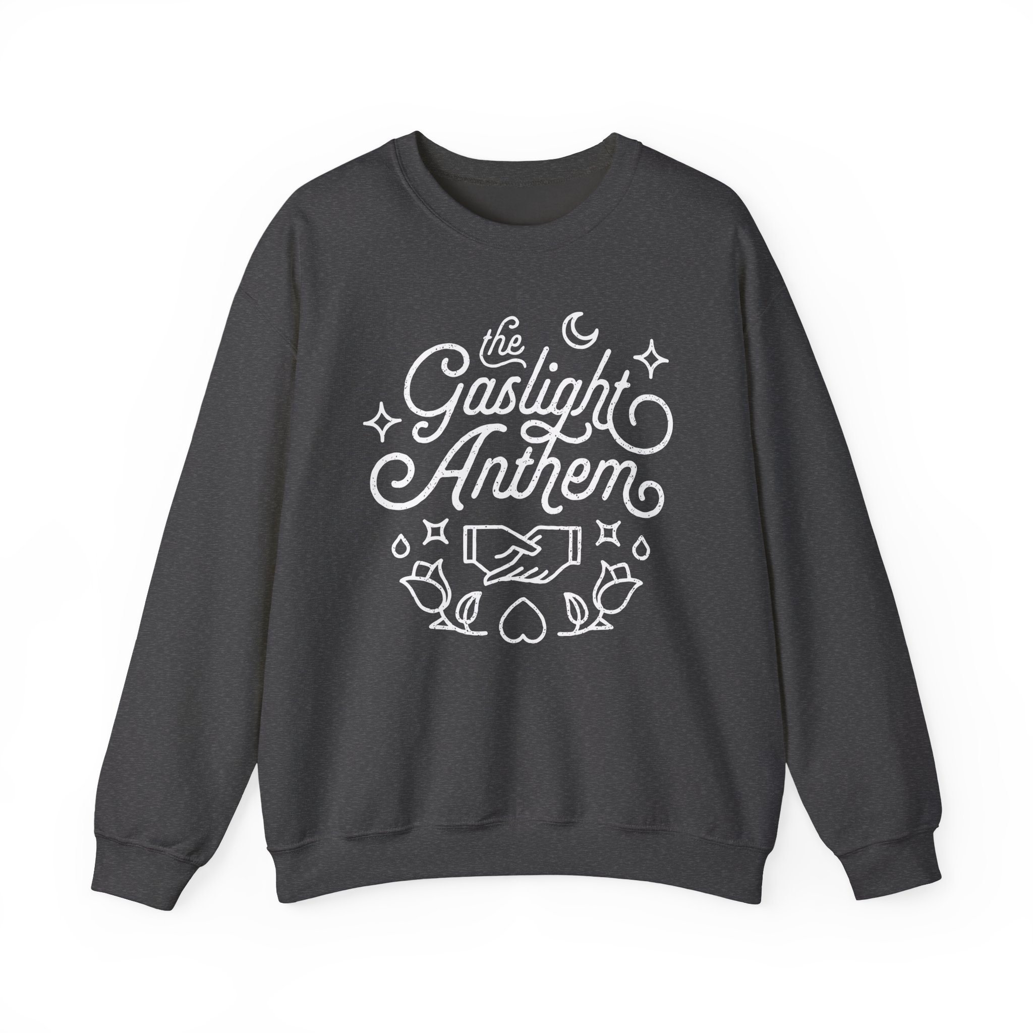 Gaslight Anthem Handshake Unisex Heavy Blendâ„¢ Crewneck Sweatshirt