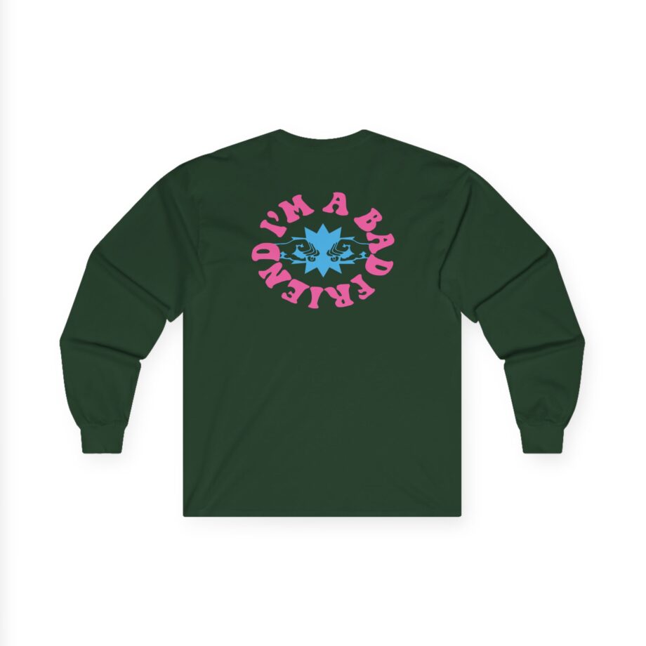 I’m a Bad Friends Tie-dye Unisex Ultra Cotton Long Sleeve Tee