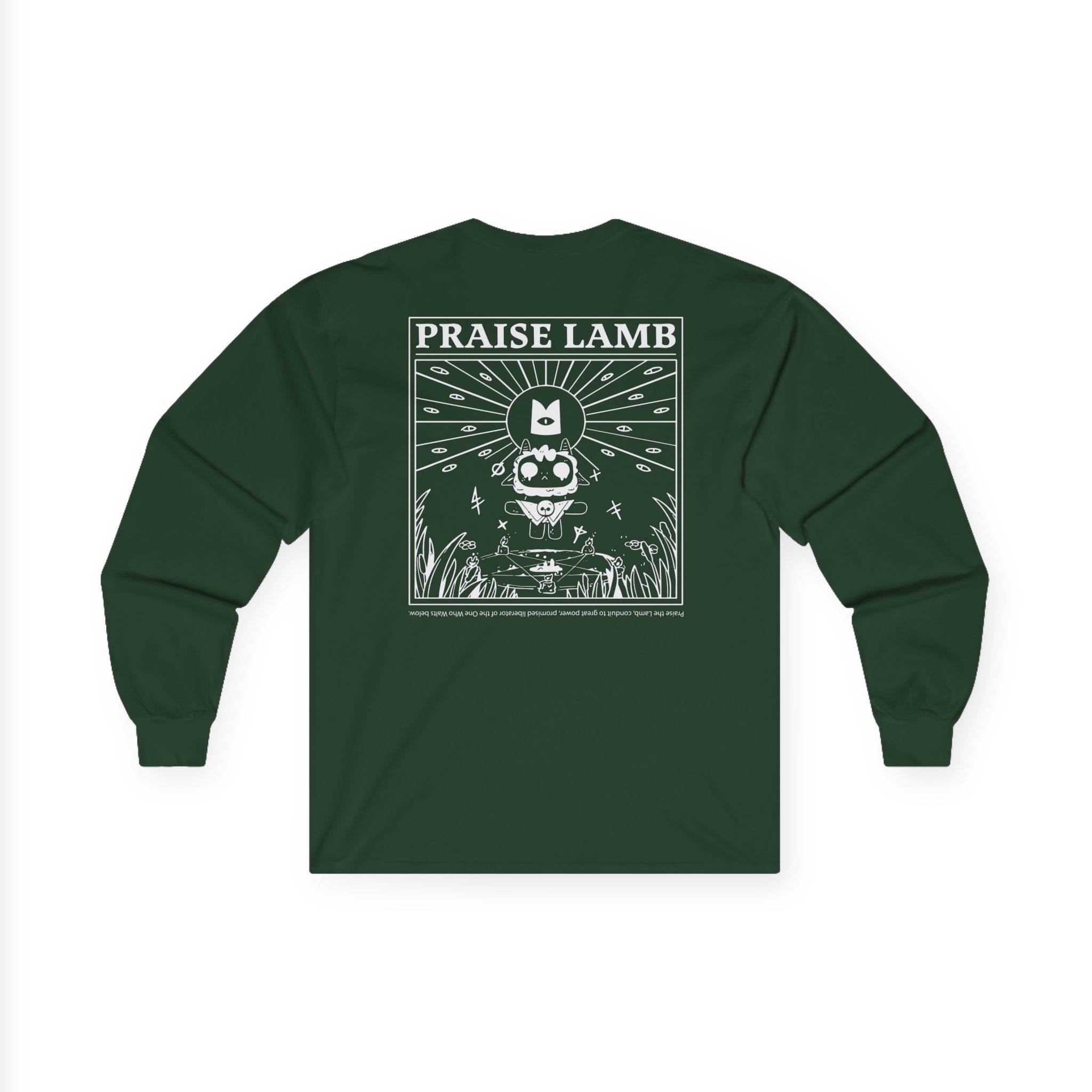 Cult of the Lamb Praise Lamb Unisex Ultra Cotton Long Sleeve Tee