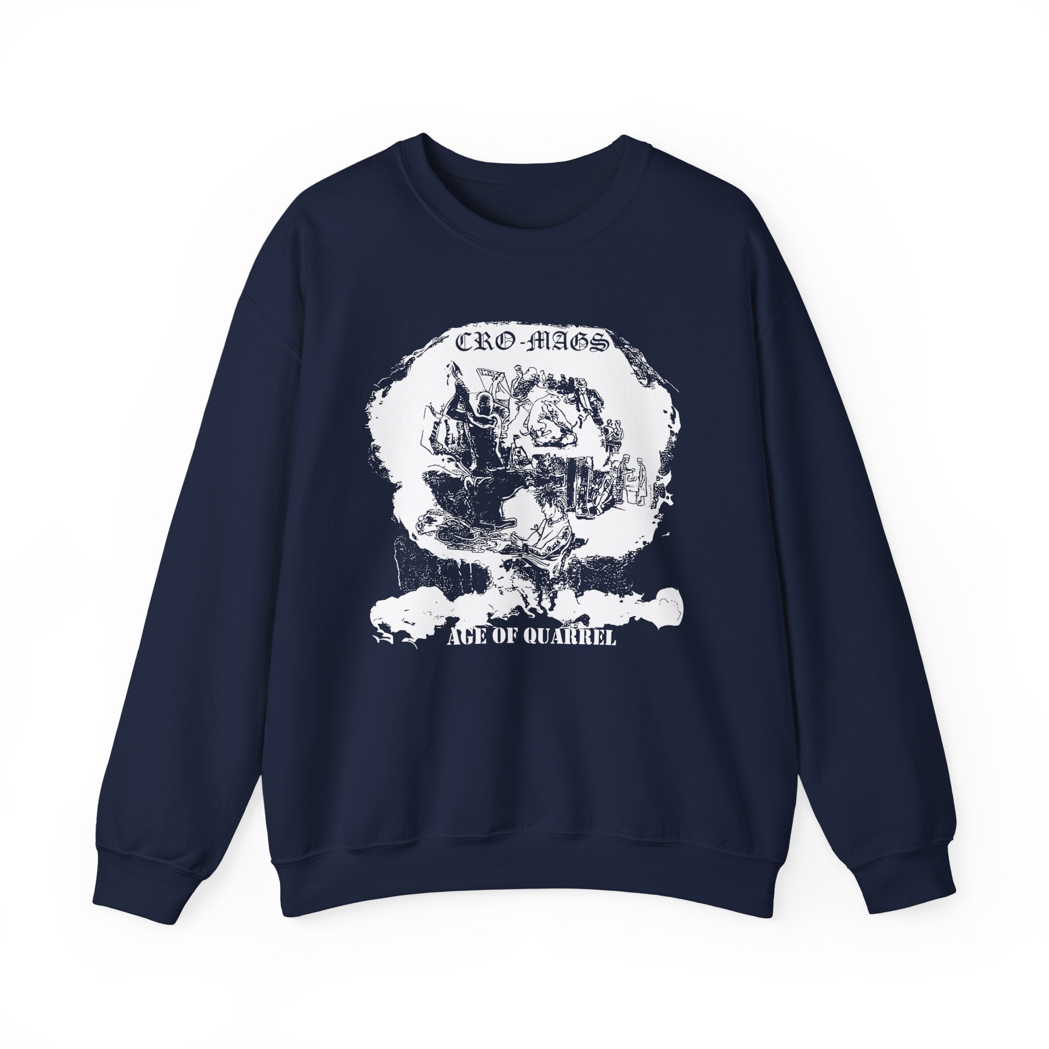 Cro Mags  Aoq10 Unisex Heavy Blendâ„¢ Crewneck Sweatshirt