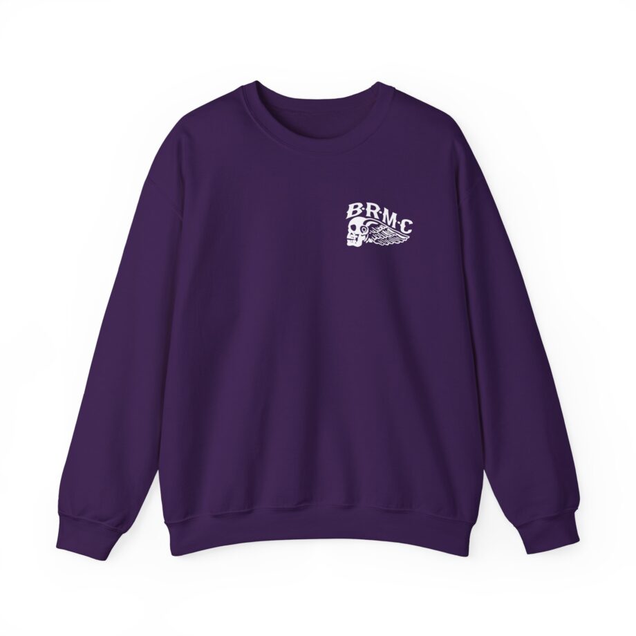 B.R.M.C. WINGED SKULL Unisex Heavy Blend™ Crewneck Sweatshirt