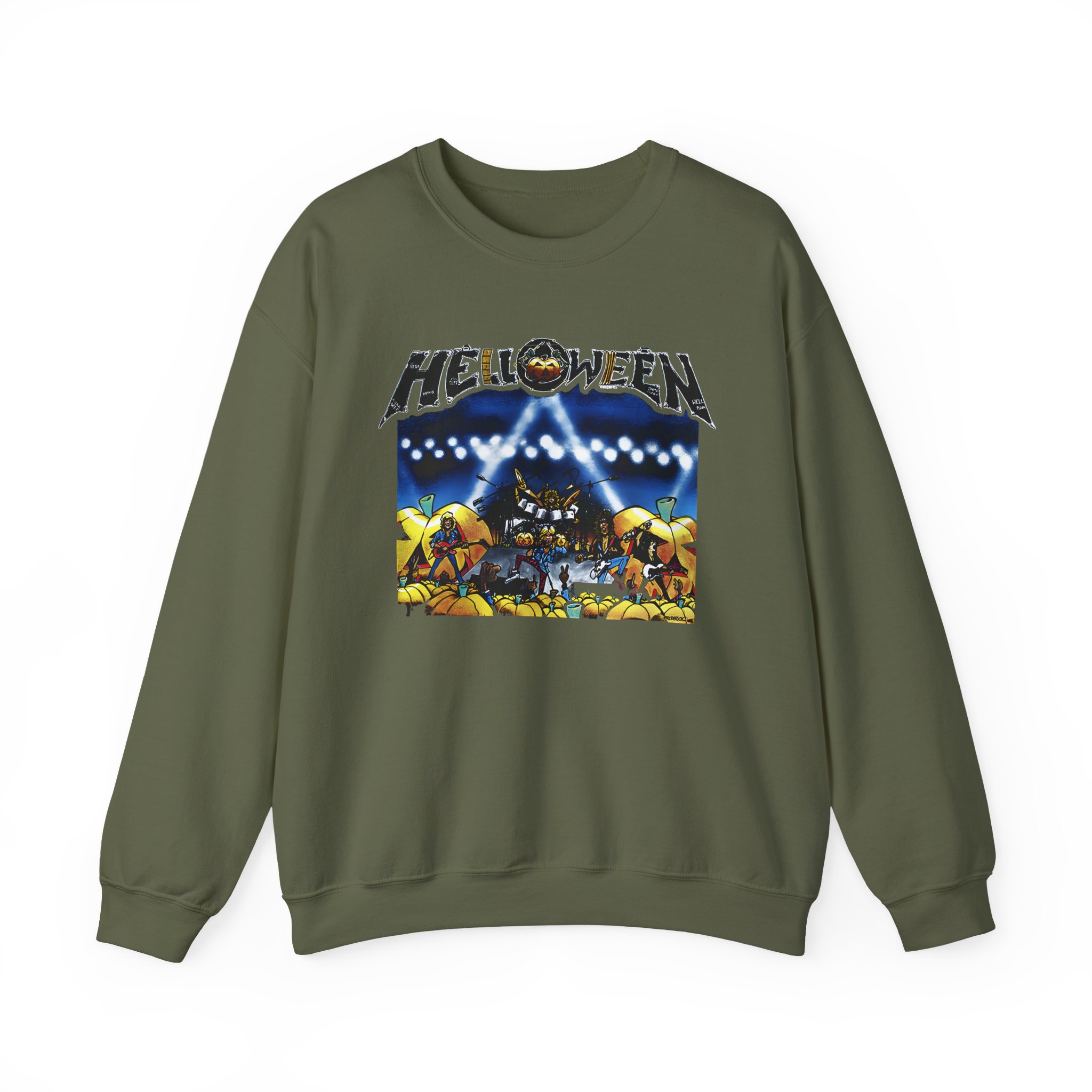 Helloween Live in the U.k. Unisex Heavy Blendâ„¢ Crewneck Sweatshirt