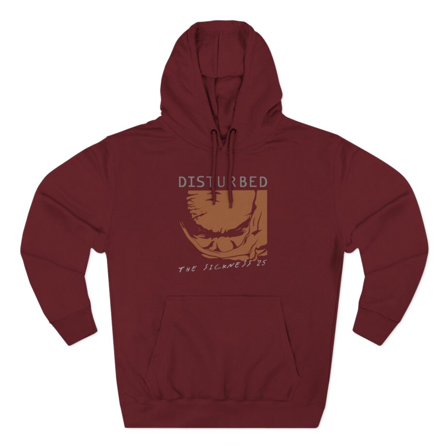 Disturbed Numb the Sickness Tour Three-Panel Fleece Hoodie