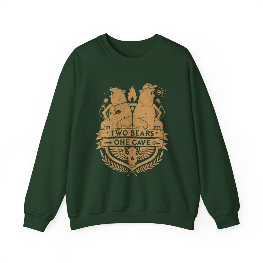 Ymh 2 BEARS, 1 CAVE by Jeremy Fish Unisex Heavy Blend™ Crewneck Sweatshirt