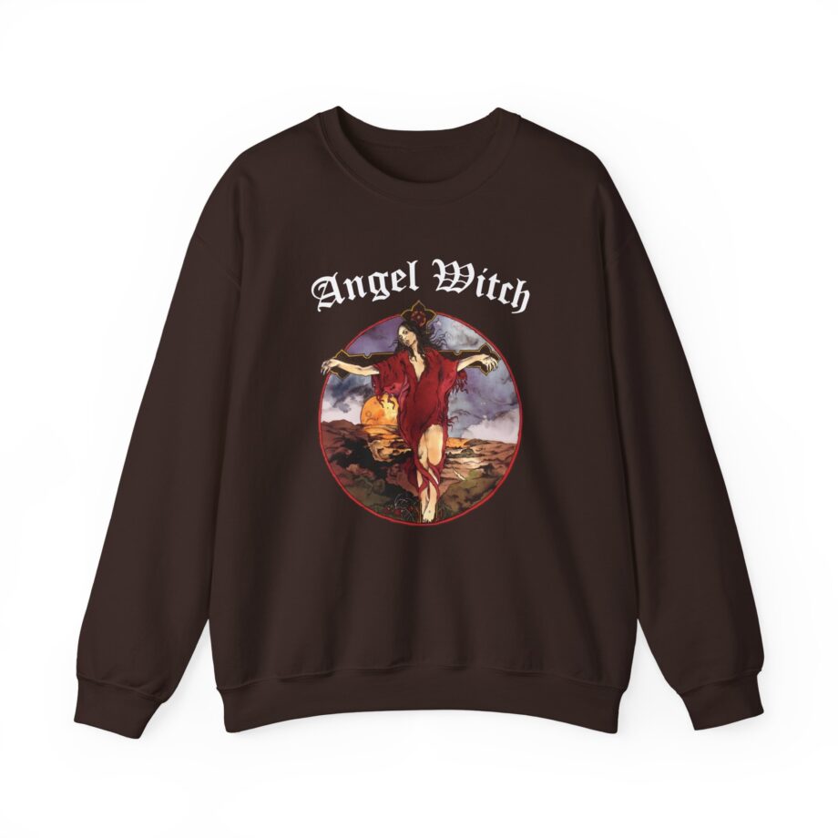Angel Witch Burn The White Witch Unisex Heavy Blend™ Crewneck Sweatshirt