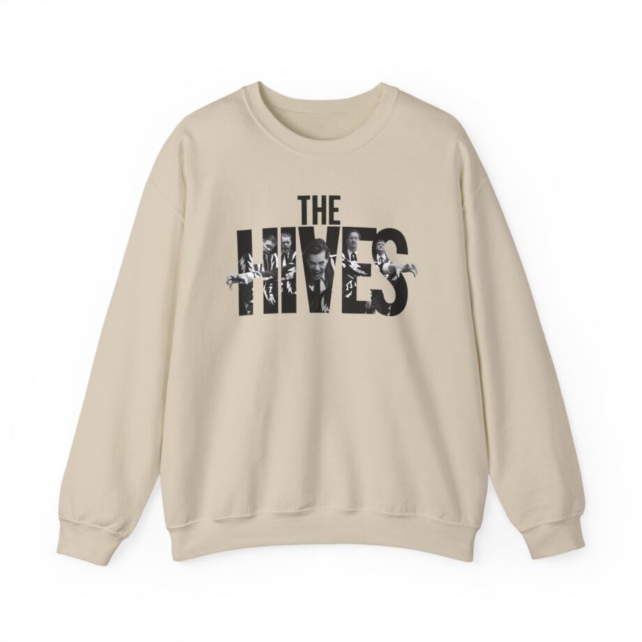 The Hives Logo Photo Infill Unisex Heavy Blend™ Crewneck Sweatshirt