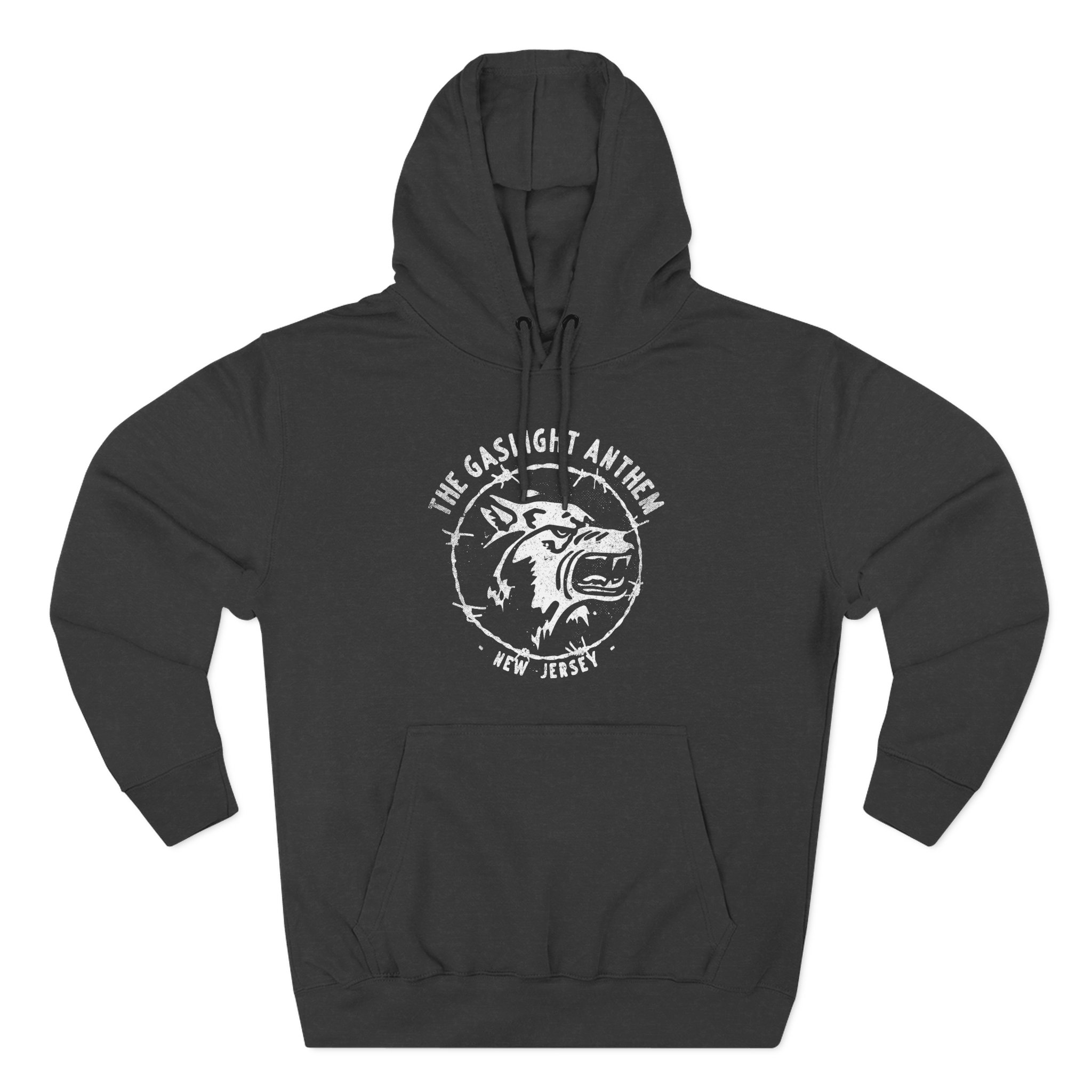 Gaslight Anthem Wolf Three-Panel Fleece Hoodie