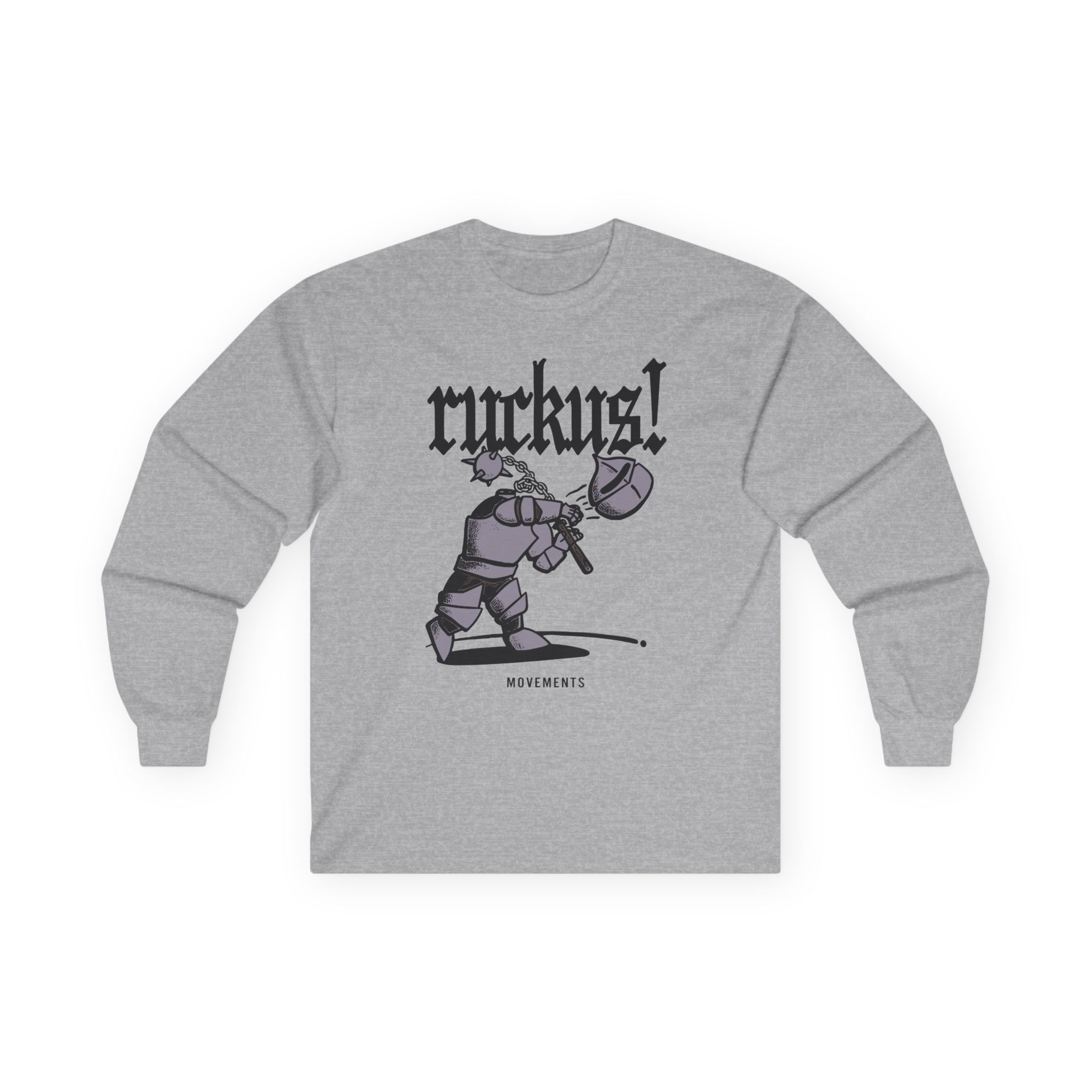 Movements Ruckus! Unisex Ultra Cotton Long Sleeve Tee
