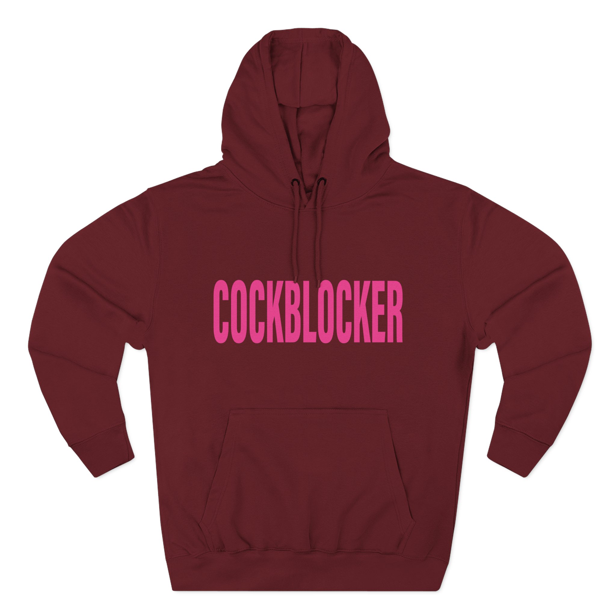 Kim Petras Cockblocker Three-Panel Fleece Hoodie
