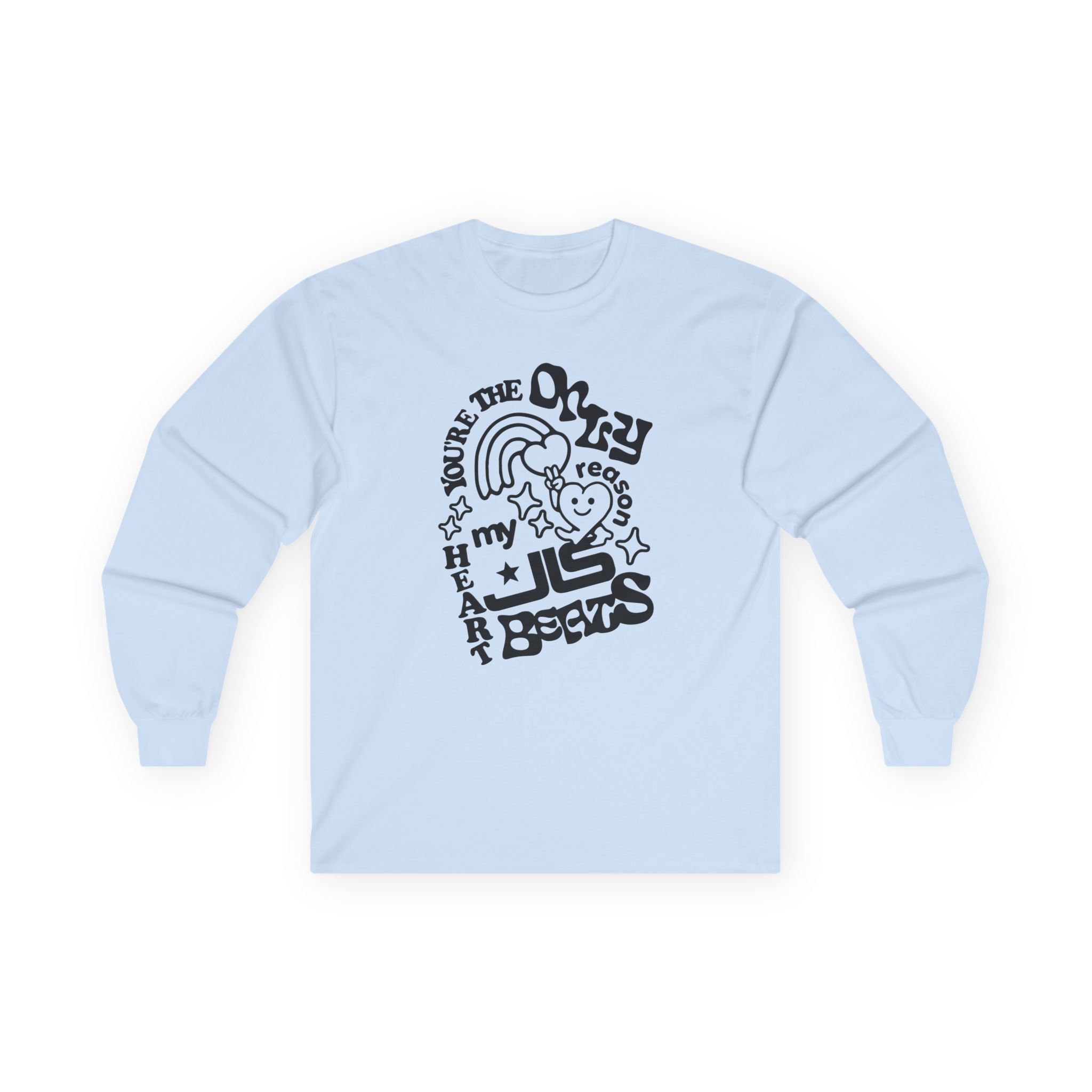 JLS Heart Beats Unisex Ultra Cotton Long Sleeve Tee